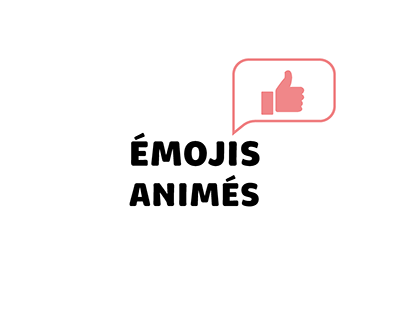 emojis animation - fictive project