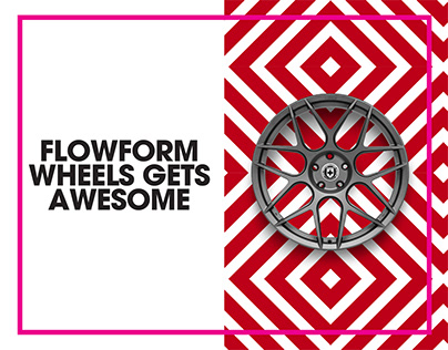 FlowForm by HRE Wheels Branding, Print & Packaging