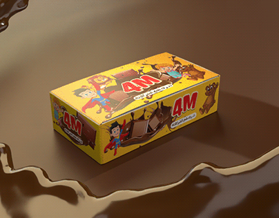 4M Chocolate Box packaging Design