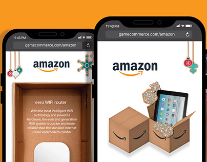 UX-UI Mobile game for amazon