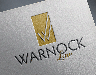 Warnock Law - Logo Design