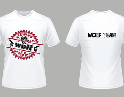 wolf team t_shirt