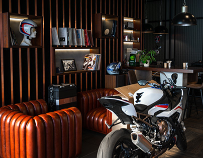 BMW Motorrad Lounge