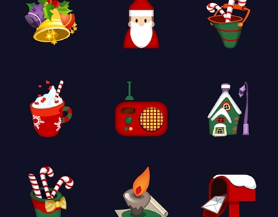 Smartphone Theme Illustration_Christmas Tree