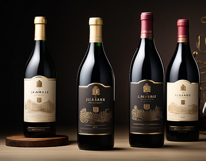 Wine label and packaging design