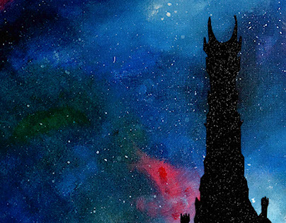 Galaxy paintings (Lord of the rings & Star Wars)