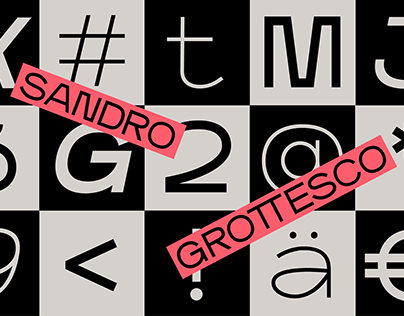 Sandro Grottesco Typeface