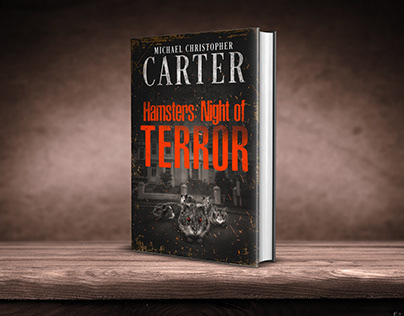 Hamsters: Night of Terror book cover design