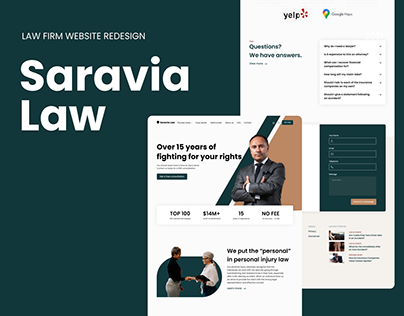 Law Firm Website | Saravia Law