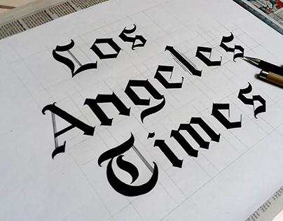 Handdrawn classic Typography