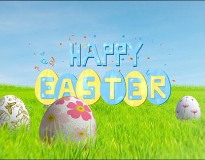 Happy Easter II | After Effects Template