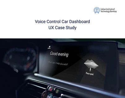 Voice Control Car Dashboard UX Case Study