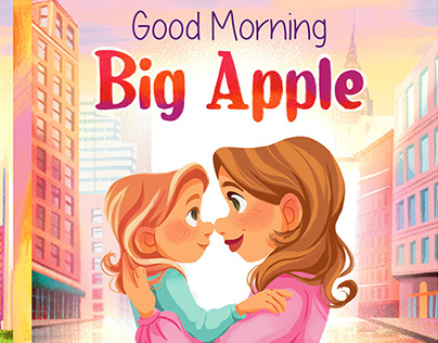 Children's book project "GOOD MORNING BIG APPLE"