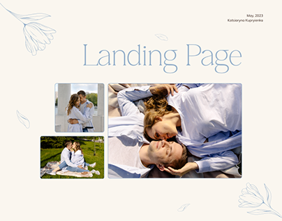Свадебный сайт | Landing Page