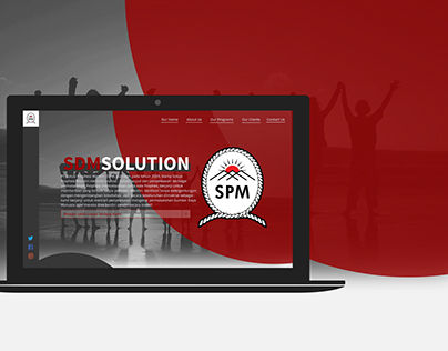 SDM Solution Website Design