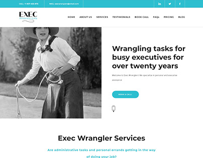 Exec Wranglers Web Design