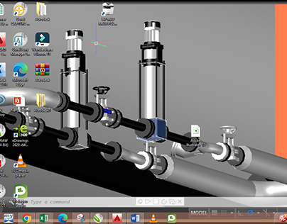 3D view Boiler Design