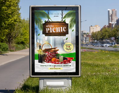 picnic flyer design