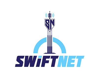 SwiftNet logo & CI Design