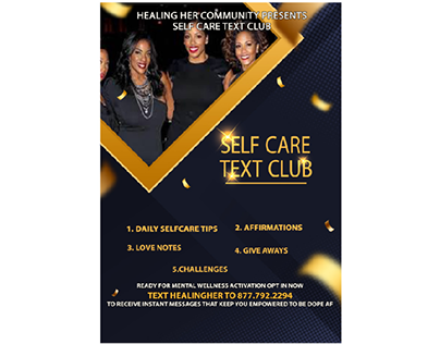 Self Care Text Club