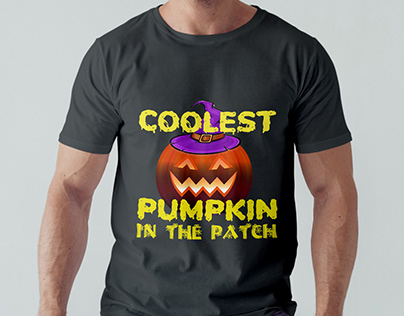 Coolest Pumpkin In The Patch Halloween Tshirt