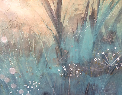 'Meadowlands' Acrylic on Canvas 80x60cms