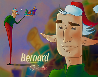 Project thumbnail - Elf Bernard Character Design
