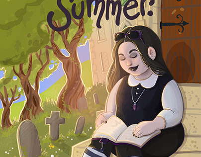 Goth Girl Summer - Book Cover