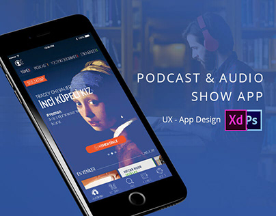 Podcast & Audio Show App UI-UX
