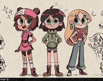 Character Designs Sketch