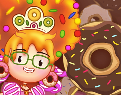 ANIMATION/REBRAND: Lady Donuts