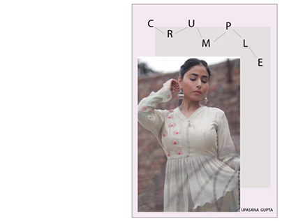 Crumple Collection Lookbook X Upasana Gupta