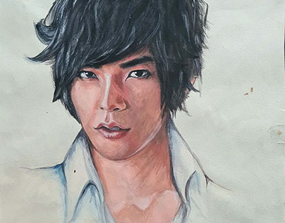 Taiwanese singer 汪东城（Jiro Wang）portrait
