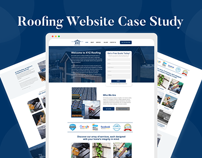Project thumbnail - Roofing website Case Study