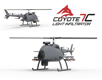 Coyote 7C Copter Drone - Light Infiltrator