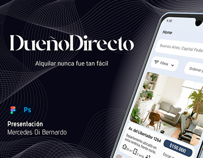 Dueño Directo- UX/UI App Design