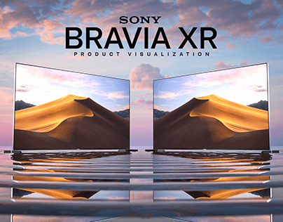 Sony Bravia XR Product Visualization