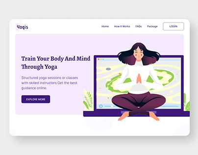 Yoga Website | UIUX Design