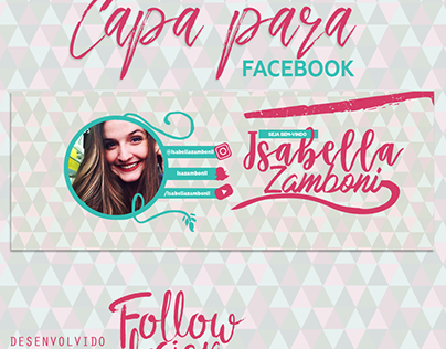 Isabella Zamboni - Capa para Facebook