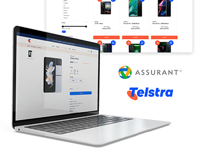 Telstra Staff Sale Website | Layout & Product Creation