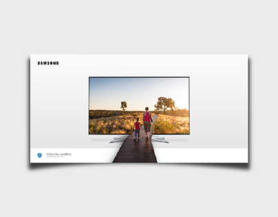 Samsung TV Poster Design