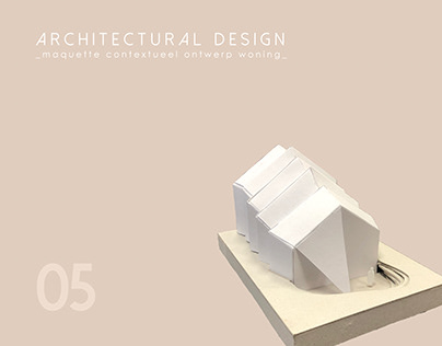 05 Architectural design maquette context