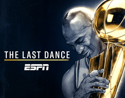 ESPN | THE LAST DANCE original illustration