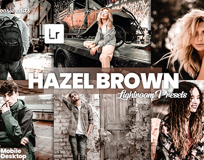 Hazel Brown preset – Lightroom presets | dark brown