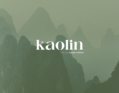 Kaolin, terres des hautes collines
