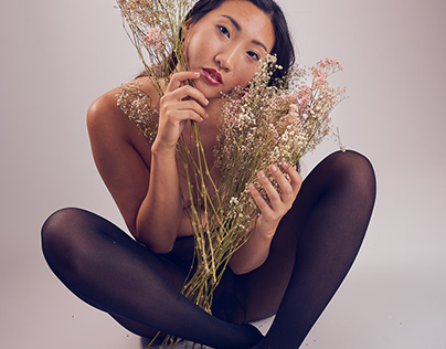 Minh-Ly and Flowers
