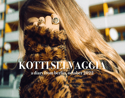 KOTTI SELVAGGIA - a diary from berlin