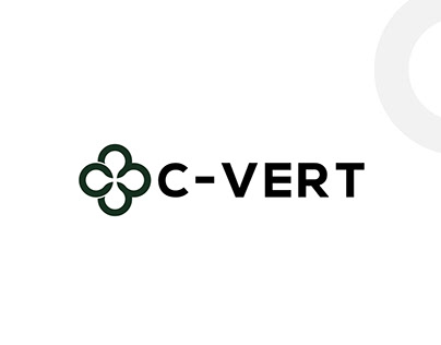 C-VERT logo design