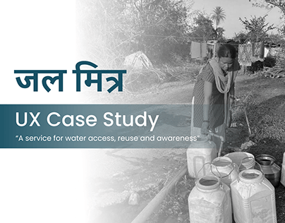 Project thumbnail - UX Case Study | Water Scarcity