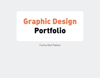 Graphic Design Portofolio by Fachry Alief Pahlevi